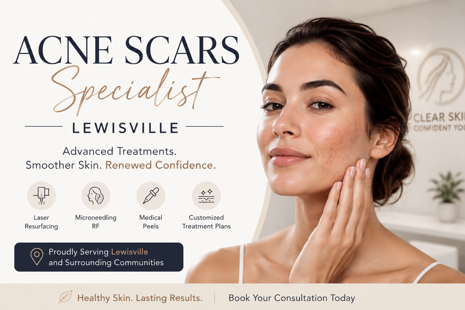 acne scarring treatment Lewisville