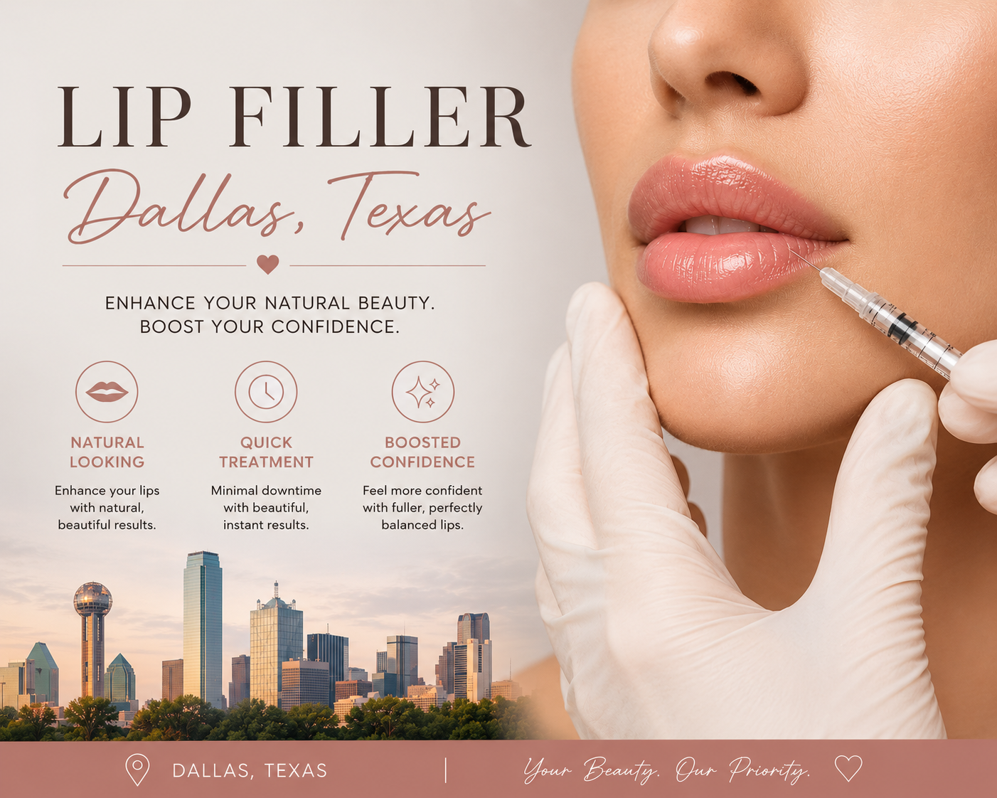 lip filler dallas Texas