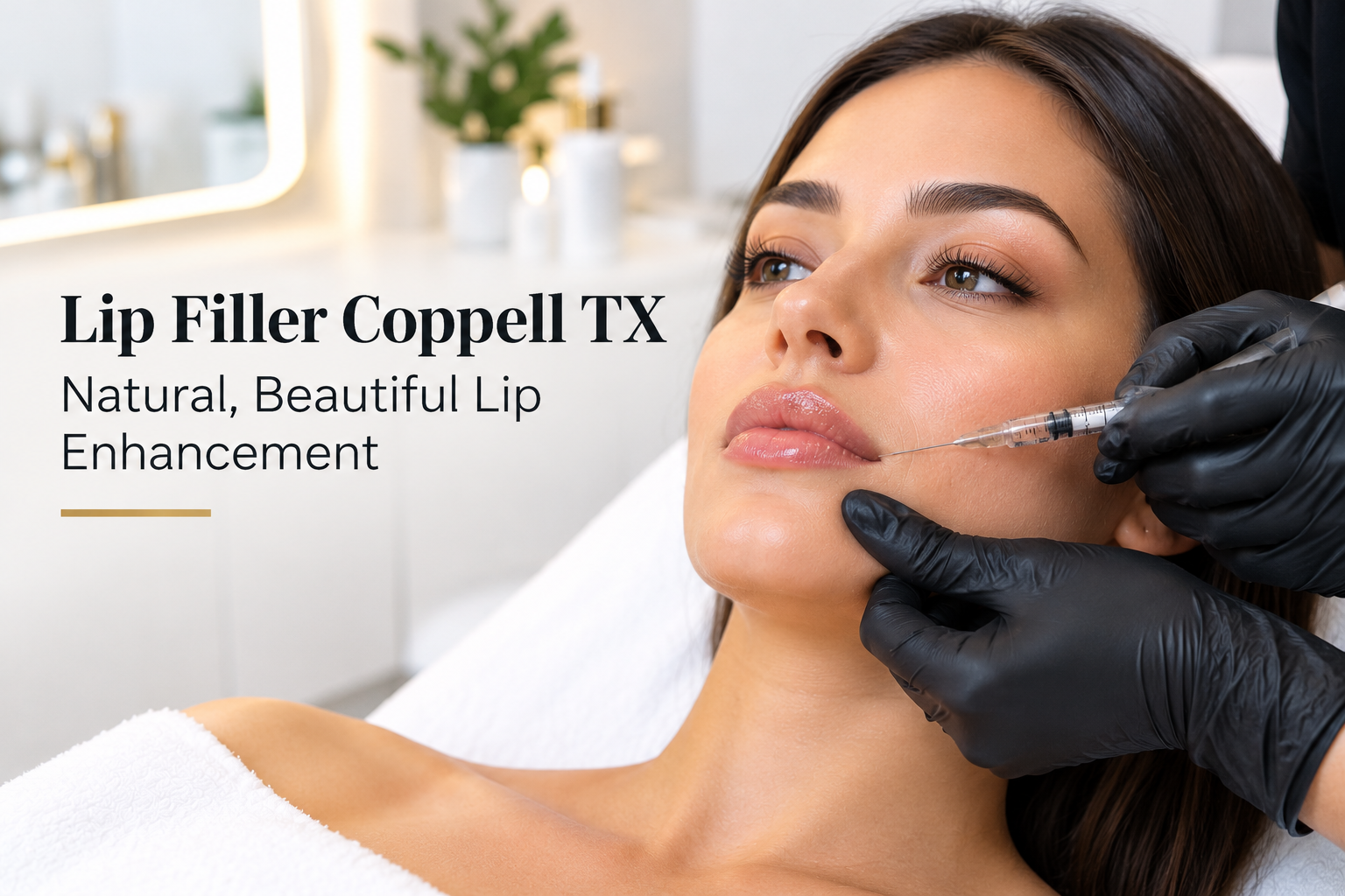 Lip Filler Coppell TX | Natural, Beautiful Lip Enhancement